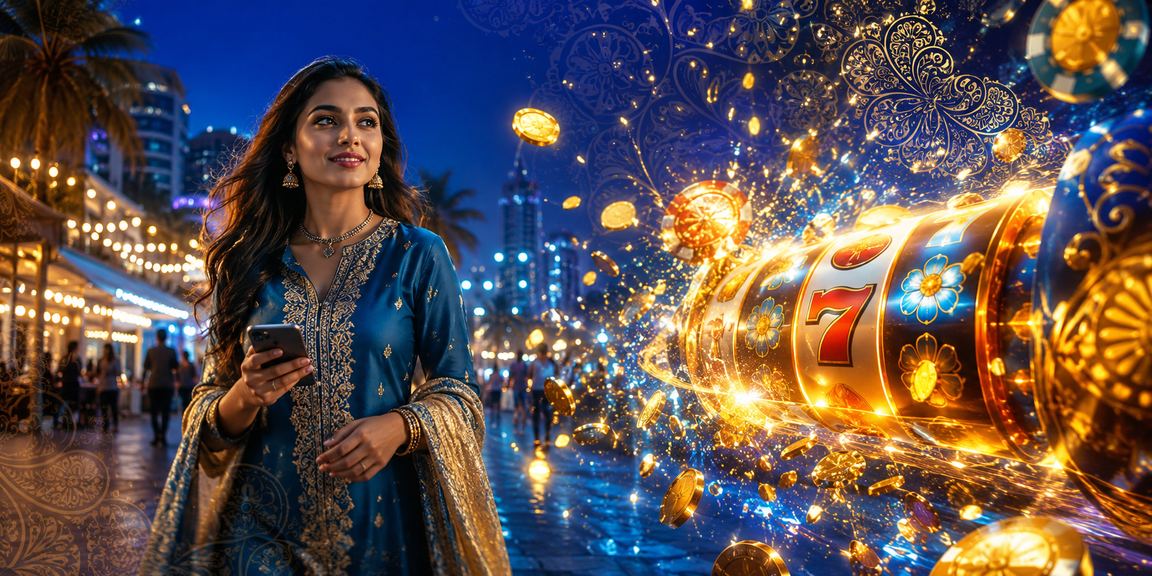 ঢাকার রাতের বাজারে স্লট গেম উপভোগরত দর্শনার্থী
