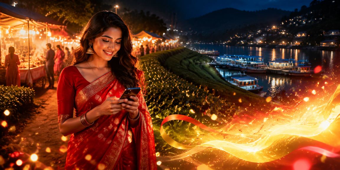 রাঙামাটিতে শাড়ি পরিহিত মহিলা ভিআইপি বোনাস প্রাপ্ত হচ্ছেন
